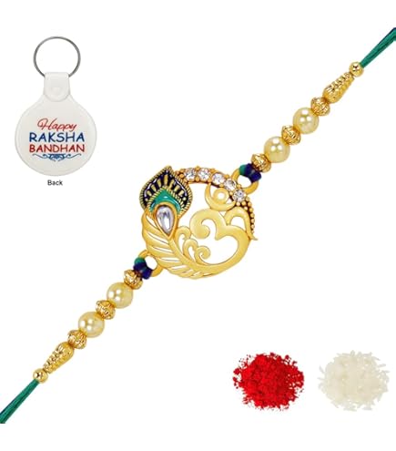 Aditri Creation Set Of 12 Rakhi For Brother Thread Bracelet