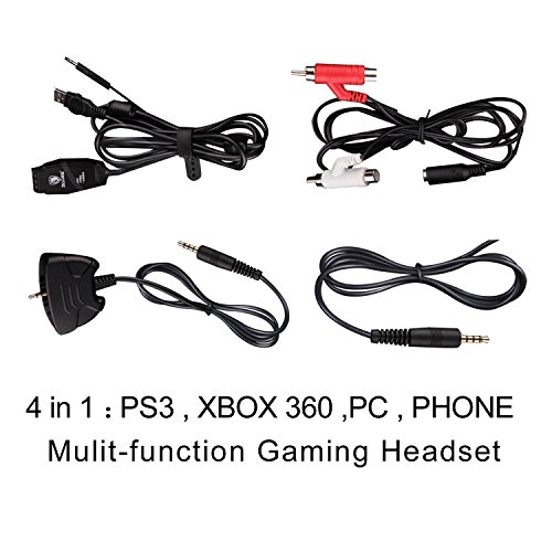 SADES-928-Professional-Gaming-Headphones-Headset-Over-Ear-Headband-with-High-Sensitivity-Microphone-Volume-Control-for-Mac-PC-PS4-Xbox-360-New-Xbox-one-ComputerSmartphone