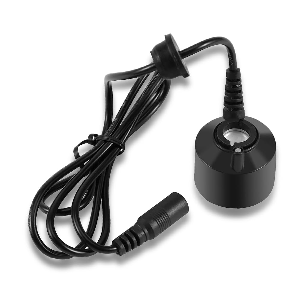 Joyzan Water Pond Fountain Fogger, Indoor Mister Foggers Fog Machine Mini Air Humidifier Atomizer Equipment Fish Tank Mist Maker with Feature Rockery for Garden Office Home Room Creating Atmosphere