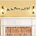 DNVEN Quotes Decals Oh The Places You'll Go Wall Stickers Removable DIY Vinyl Word Arts Murals for Children Bedrooms Family Playrooms Classrooms 35 inches x 6 inches