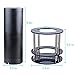 Acrylic Speaker Stand for Amazon Echo, UE Boom and Other Models - Protect and Stabilize Alexa by BICOL (Black)