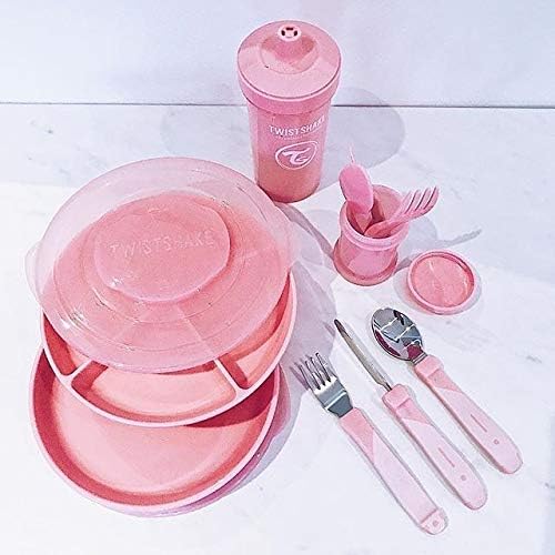 Twistshake Stainless Steel Baby Cutlery Set, Pink - Image 5