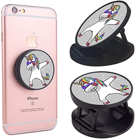 MuumaStand New Version Finger Phone Holder Dancing Unicorn Collapsible Grip Expanding Pop Stand for Smartphone and Tablets