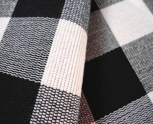 4 Levinis+Placemats+Checkered+Washable+Farmhouse