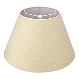 ALUCSET Medium Lamp Shade, Barrel Fabric Lampshade