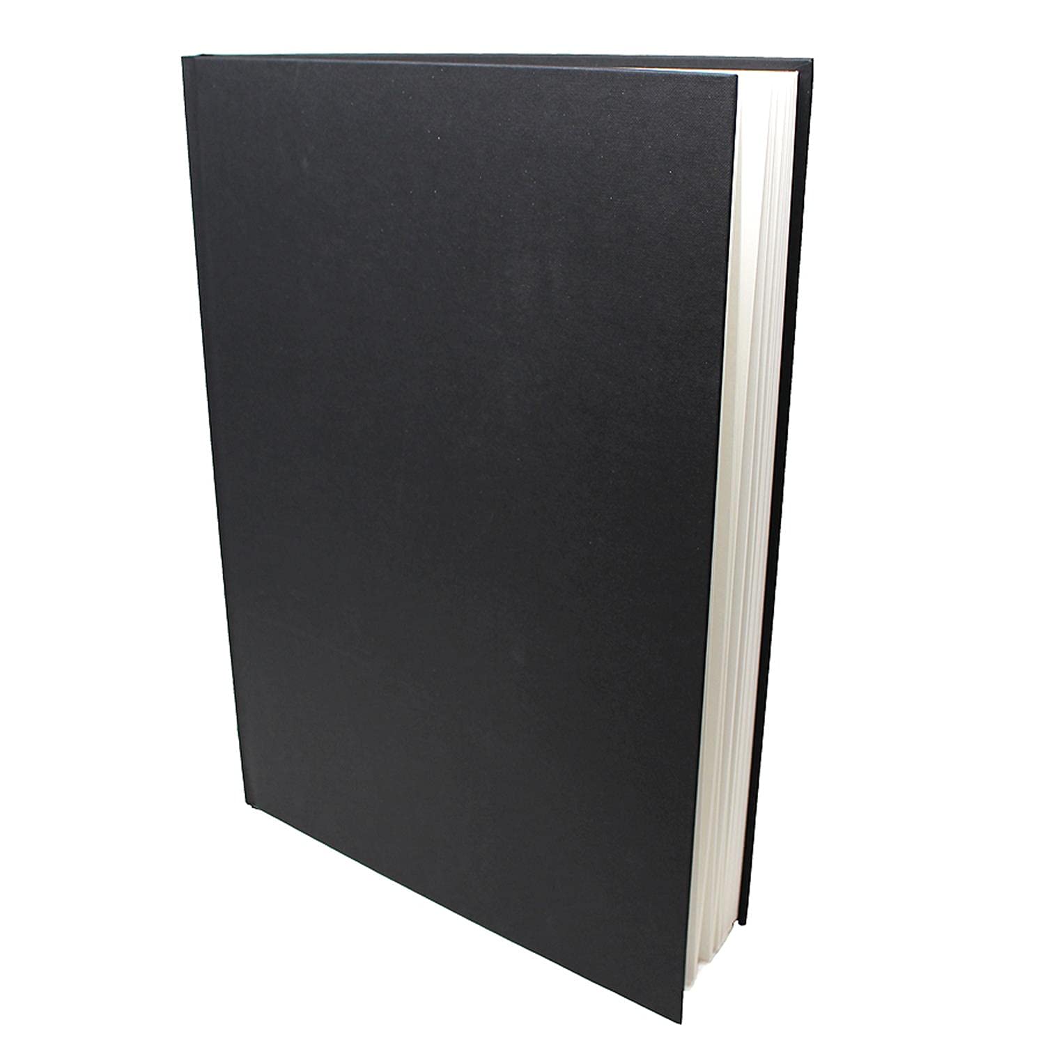 Artway Studio – Casebound A3 Sketchbook – Portrait - 80 Sides/40 Pages of 170gsm Cartridge Paper – Black Hardback Sketchbook