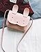 Charmly Cute Fashionable Handbag Shoulder Bags Small Coin Purse Crossbody Bags PU Leather for Children Kids Girls Toddler baby Girls Little Girls Pink-Rabbit