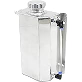 DUZFOREI 2L Universal Coolant Overflow Tank, Coolant Radiator Overflow Reservoir Expansion Tank Suiteable for Most Vehicles,