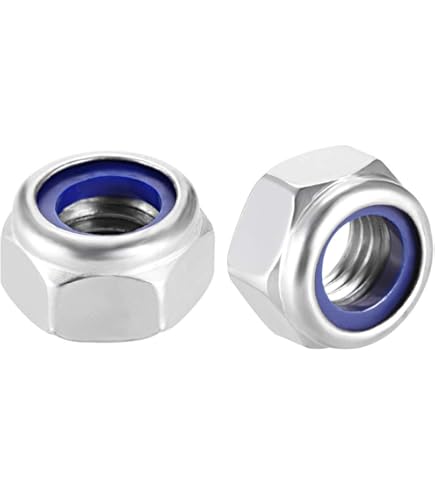 Hillman 883173 1/4-in-20 Zinc Plated Standard SAE All Metal Lock Nuts 10-Pack 126484 - Foto 5