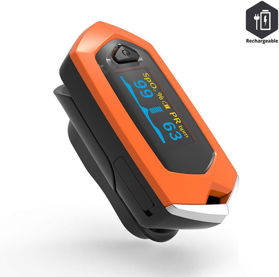 Autsmile Chargeable OLED Saturation P02 and Heart Rate Monitor of sport,outdoor adventure