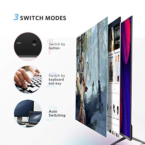 4 UGREEN+Switcher+Extended+Computer+Keyboard