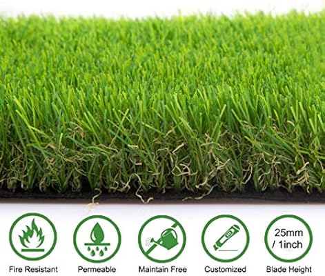 Jshanmei Artificial Grass Outdoor Grass Mat For Dogs Realistic