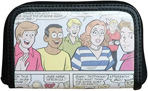 Small zip wallet using comics - FREE SHIPPING riverdale archie betty jughead jones keller beautiful special fun chic nice stunning present presents interesting cute finds credit card wallet wallets