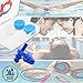 Reusable HQ Earplugs Set | Soft Silicone | Waterproof | for Swimming, Sleeping, Snoring, Concert, Shooting | Moldable Putty Ear Plugs, for Kids & Adults. Noise Cancelling & Work Protection (Set W/B)