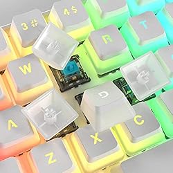 GK GAMAKAY MK61 RGB Pudding Keyboard, 61 Keys