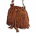 Dawdyfu Womens Retro Vintage Fringe Tassel Shoulder Bag Handbags Messenger Bag