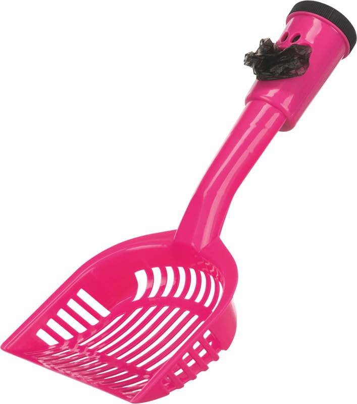 Trixie Plastic Litter Scoop with Dirt Bags, Medium