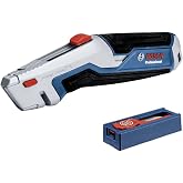 Bosch Professinal Universal Messer mit ausziehbarer Klinge und 13 tlg. Klingen Set