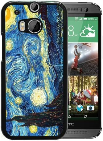 The Starry Night black for HTC ONE M8 Phone Cover