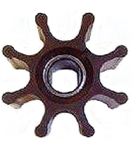 thumbnail image 2 of Jabsco 7273-0003-P Nitrile Impeller - Drive Type 4, 6 Blade, 2" Diameter For Marine Engine Cooling Pumps 2 of 12