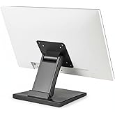 WEARSON Adjustable LCD TV Stand Folding Metal Monitor Desk Stand with VESA Hole 75x75mm&amp;100x100mm (WS-03A2)