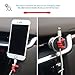 Car Mount,AhaStyle Premium Aluminium Air Vent Car Holder with Rotatable Swivel Ball,Universal for iPhone 7 / 7Plus / 6S / 6S Plus / Samsung and Other Android, Windows Smartphones and GPS - Silver