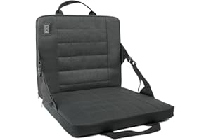 Jalzdieod Foldable Heated Bleacher Chairs Stadium Seat with Shoulder Straps NO Power Bank Required for Outdoor Use at Events