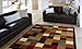 Home Dynamix Royalty 41018-450 Polypropylene 7-Feet 8-Inch by 10-Feet 4-Inch Area Rug, Black