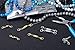 Anezus 24Pcs Necklace Clasp Magnetic Jewelry Locking Clasps and Closures Bracelet Extender for Necklaces, Bracelets and Jewelry Making (Silver & Gold)