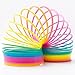 Fun Central 7 Inch Jumbo Rainbow Magic Spring Toy Party Favors for Kids & Toddlers