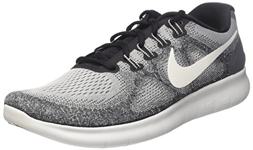 Nike Free RN 2017 Wolf Grey/Off-White/Pure Platinum/Black Men's Running Shoesâ€¦