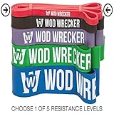 Assisted Pull Up Resistance Exercise Band For Crossfit Equipment, Single Red ...