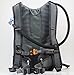 Hydration Pack with FREE 2L Water Bladder by Raw Mountain. Rucksack great for Outdoors, Running, Hiking, Climbing & Cycling. Adjustable Shoulder & Waist Straps to fit Men, Women, Kids (Midnight Black)