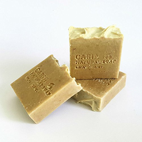 3 bars olive and wild pistacia oil soap bar (bittim / m…