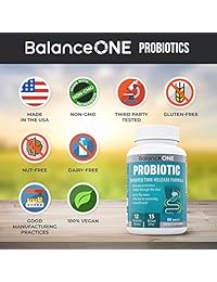 Balance One Probiotic – Mejor para la inmunidad y la salud de los guts – Pastillas patentadas de...