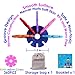 AMOSTING Building Blocks Educational Toys Set Plastic Building Discs STEM Toys for Preschool Kids Boys and Girls -360pcs with Storage Bag