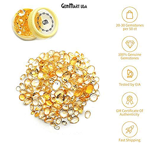Wholesale 50+ Carats mix Citrine, Loose Faceted Stones, Citrine Cut Mix, Mix Gems, Mixed Gmestone