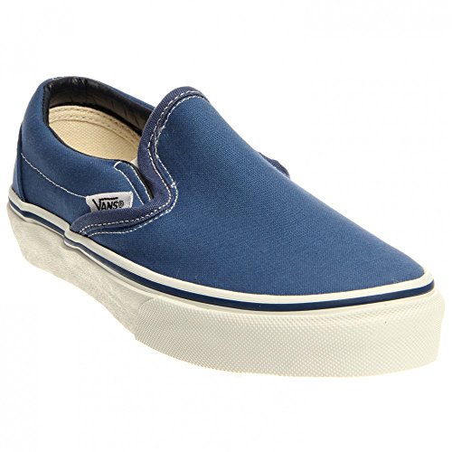 Vans Men's VANS CLASSIC SLIP ON SKATE SHOES 7.5 (NAVY)