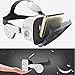 VR Headset, ELEGIANT 3D VR Glasses, Virtual Reality Headset Built-in Headphone with Remote Control, Compatible with iPhone 6 / 6s /6 Plus/5s/5 Samsung S7/S6 and Other 4.0