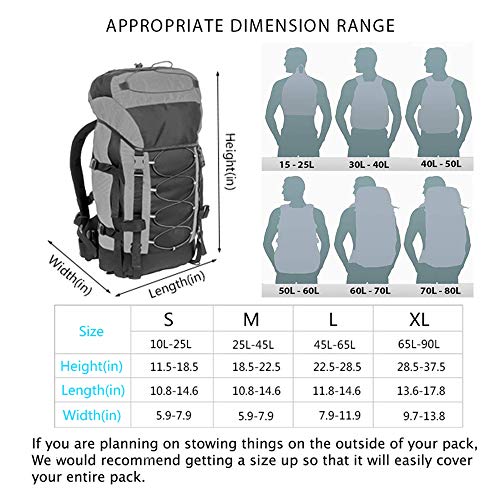 waterproof backpack cover cycling