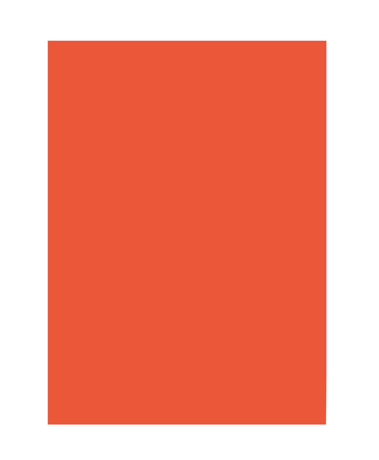 Folia 6340 Coloured Paper A3 50 Sheets Orange — image 1