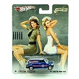 '67 AUSTIN MINI VAN * NOSE ART * Hot Wheels 2011 Nostalgia Series 1:64 Scale Die-Cast Vehicle