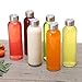 Charmed 500 ML Glass drinking juice bottle (Set of 6)