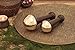 Kansa Wand Authentic Bronze Capped Massager Wooden Handle Ayurvedic Treatment - Size - Medium & Small