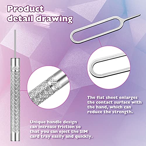 30 Pieces SIM Card Removal Tool SIM Card Tray Eject Pins Opening