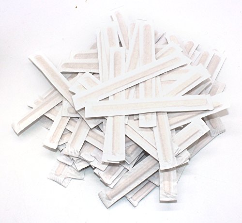 Disposable Birchwood Tea Wood Coffee Stir Sticks Wooden Stirrers 500 Pcs (5.5 inch Paper Wrapped premium quality)