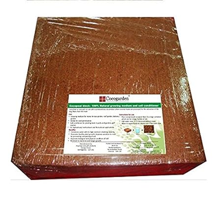 Cocogarden Cocopeat Block - Expands Up To 75 Litres of Coco Peat Powder