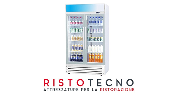 Nevera vitrina para bebidas,capacidad de620 l,92,5 x 70 x 194 ...