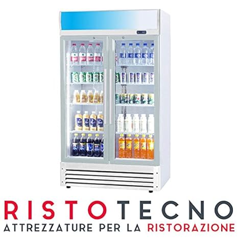 Nevera vitrina para bebidas,capacidad de620 l,92,5 x 70 x 194 cm ...