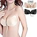 Uniqhia Strapless Bra 2 Pack Self Adhesive Silicone Invisible Push-up Bra for Women